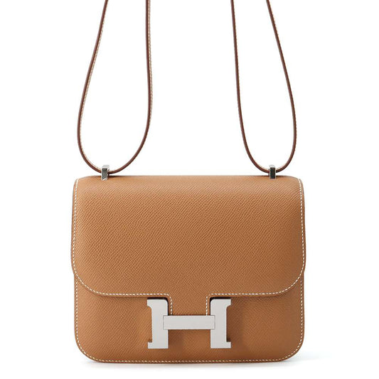 HERMES Constance3 Miroir Gold Epsom Size Mini