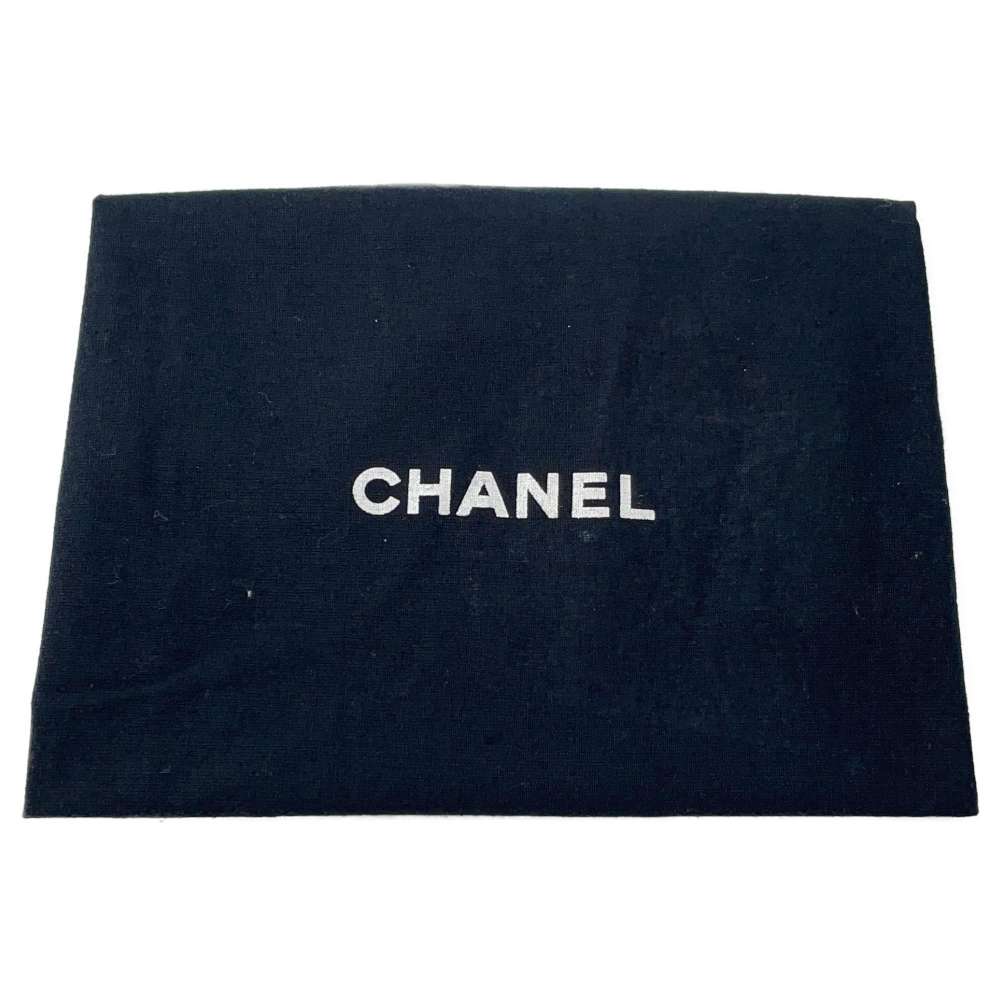 CHANEL Matelasse Single Flap ChainShoulder Bag One Belt Black Caviar Leather