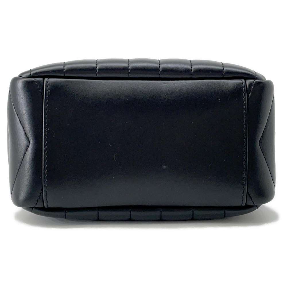 SAINT LAURENT PARIS Loulou Chain Leather Shoulder Black574102 Leather
