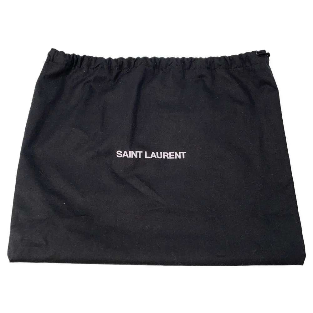 SAINT LAURENT PARIS Loulou Chain Leather Shoulder Black574102 Leather