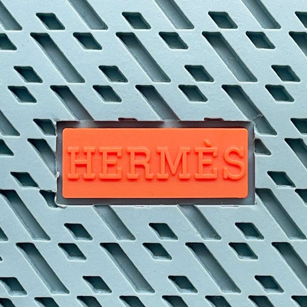 HERMES Sneakers Day Blue suede Size 38
