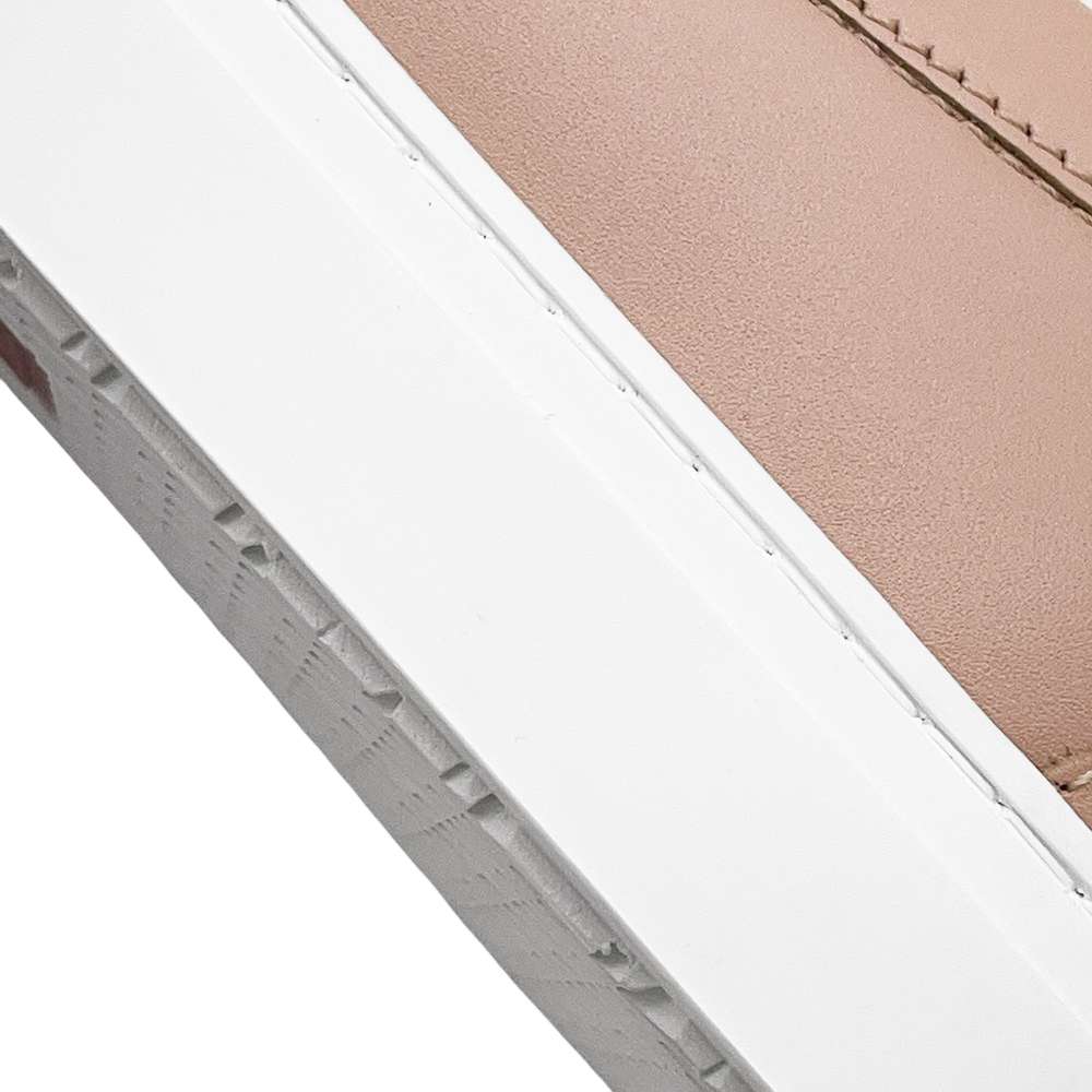 HERMES Sneakers game Jasmin Flower Leather Size 38.5