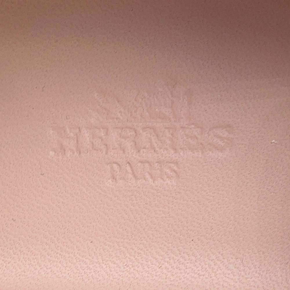 HERMES Sneakers game Jasmin Flower Leather Size 38.5