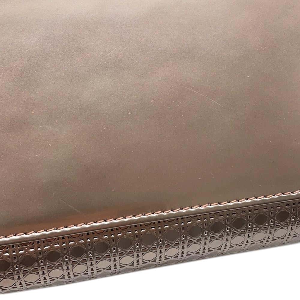 Dior Lady Dior 2WAYBag MetalicPinkM0550PSKC Leather Size Medium