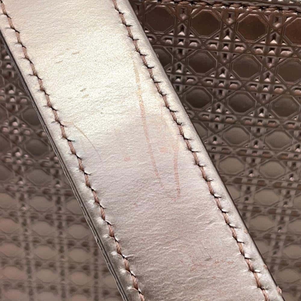 Dior Lady Dior 2WAYBag MetalicPinkM0550PSKC Leather Size Medium