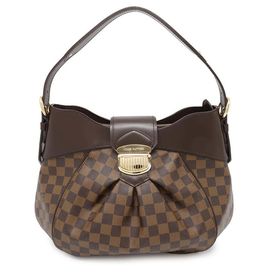 LOUIS VUITTON Sistina RedN41542 Damier Ebene Canvas Size PM