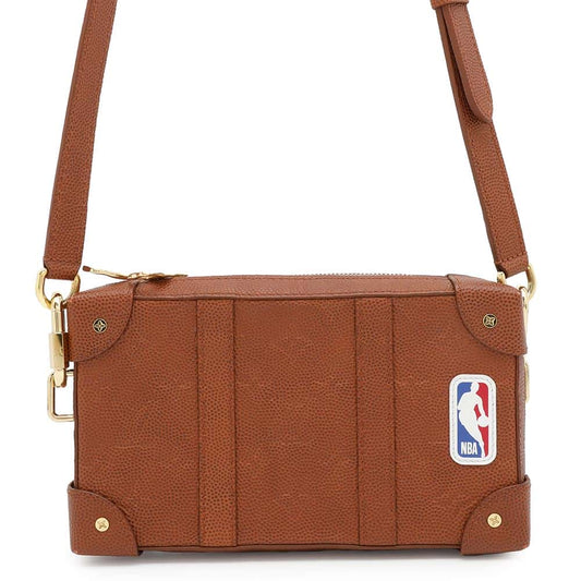 LOUIS VUITTON LVxNBA Soft Trunk BrownM80549 Ball・Grain Leather Monogram・Pattern