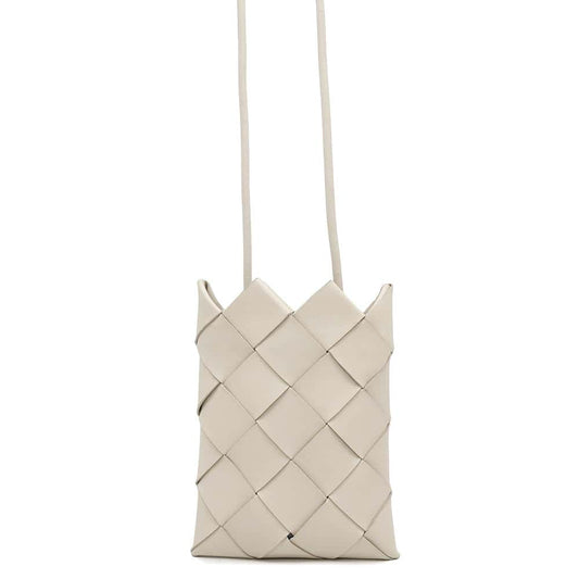 Bottega Veneta INTRECCIATO Pochette Off-white619019 Leather