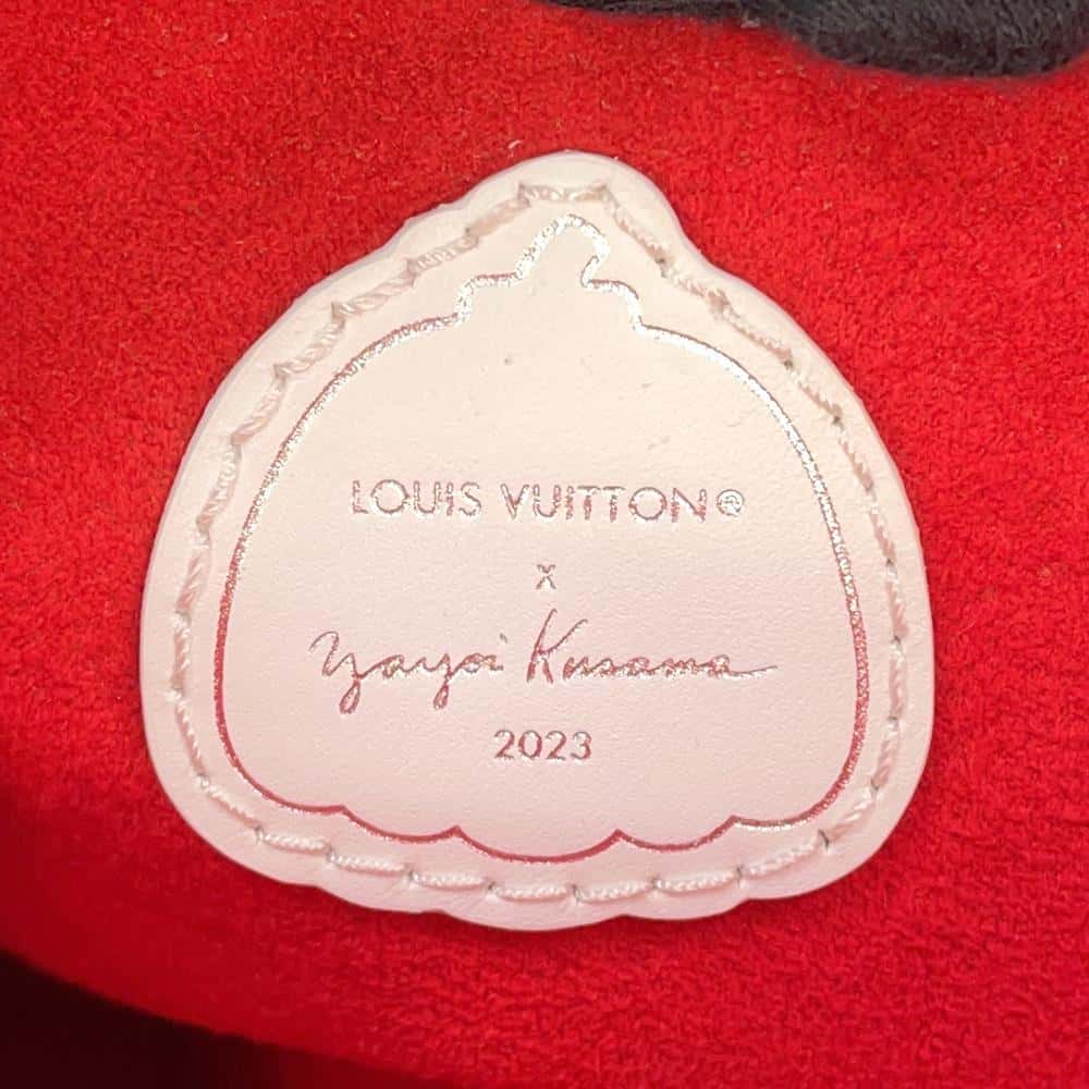LOUIS VUITTON Neverfull RougeBlancM46422 Monogram Empreinte Leather Infinity Dot Size MM