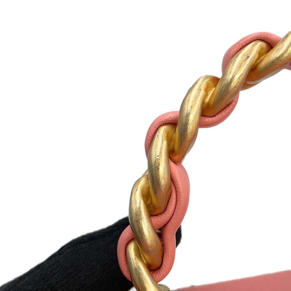 CHANEL Matelasse Chain Vanity Bag PinkAS3318 Lambskin