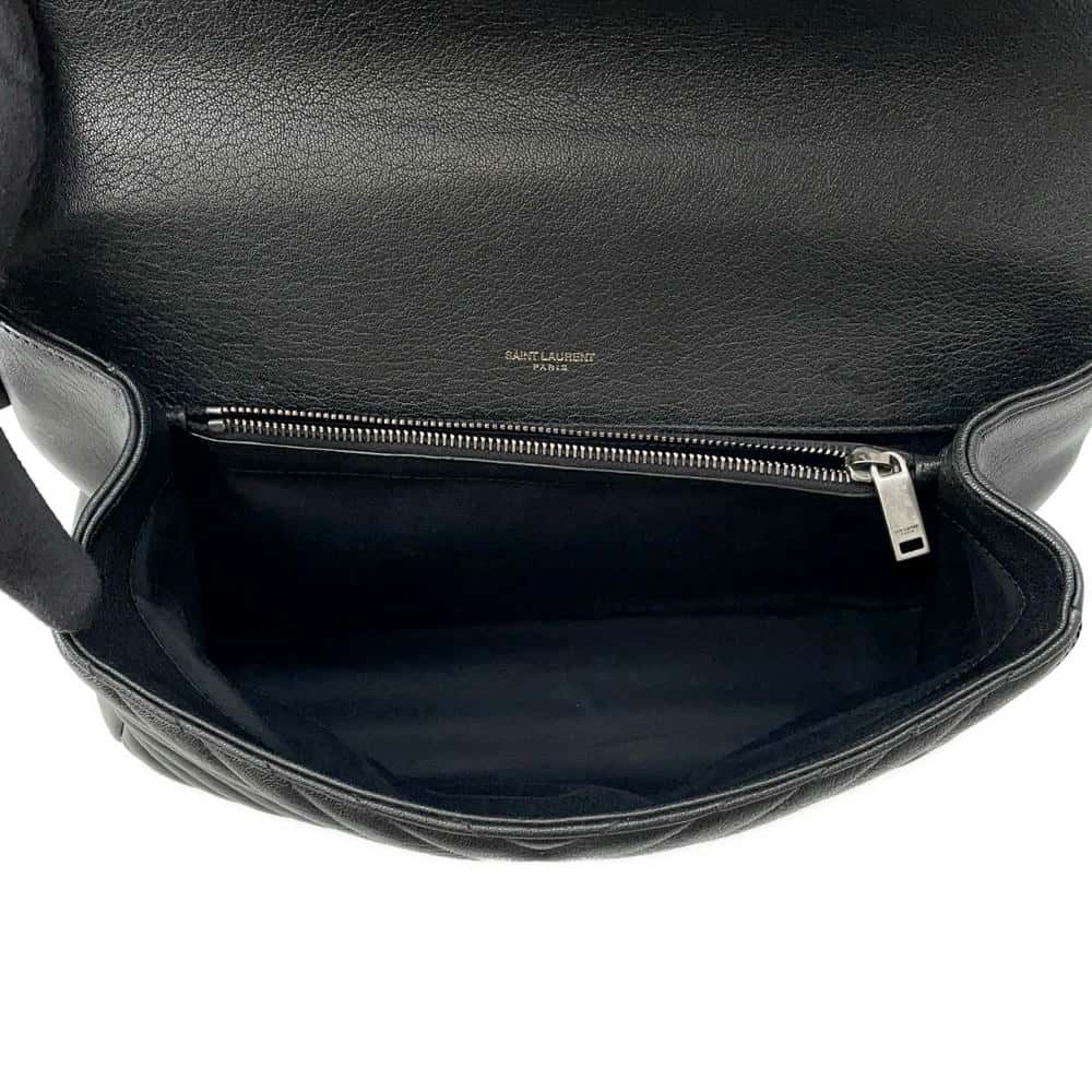 SAINT LAURENT PARIS College 2way Bag Black600278 Leather