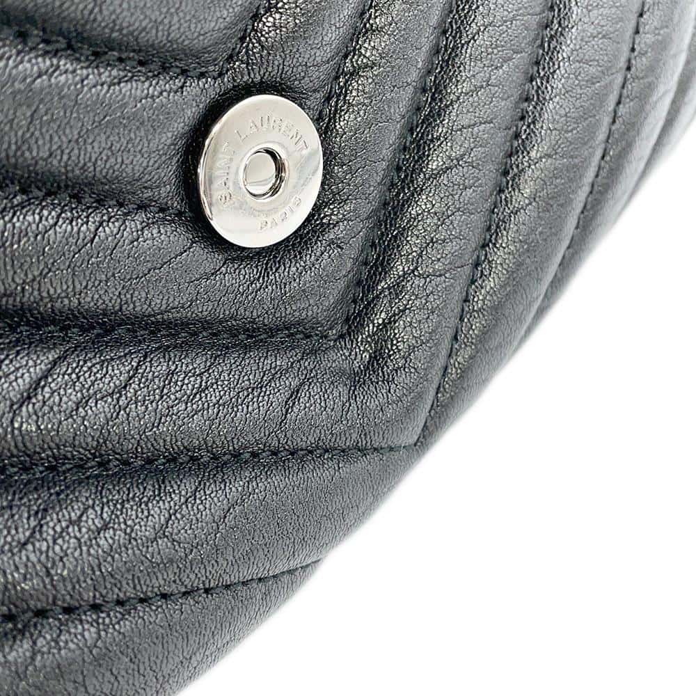 SAINT LAURENT PARIS College 2way Bag Black600278 Leather