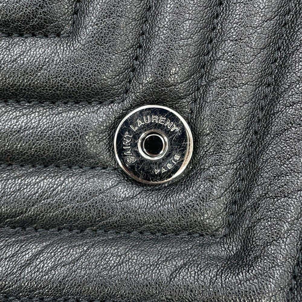 SAINT LAURENT PARIS College 2way Bag Black600278 Leather