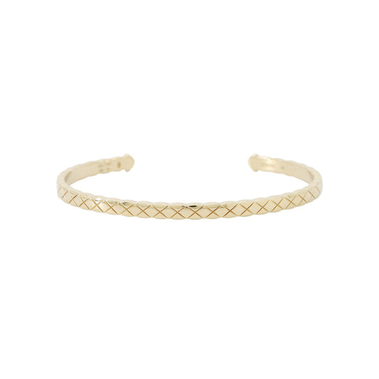 CHANEL Coco Crush Bangle Size MJ11663 18K Yellow Gold
