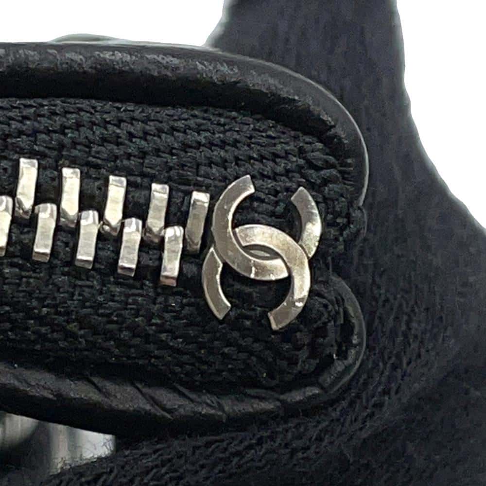 CHANEL Multi-pocket business bag Black Caviar Leather