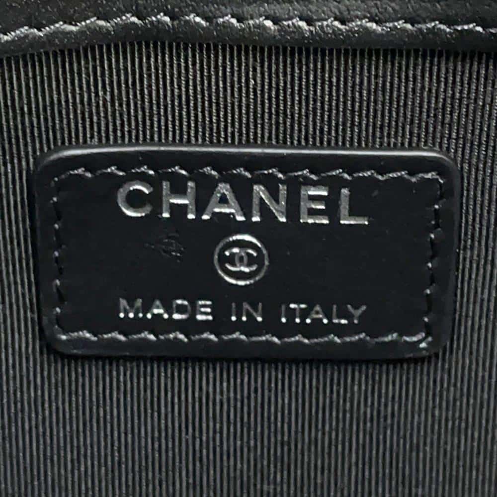 CHANEL Multi-pocket business bag Black Caviar Leather