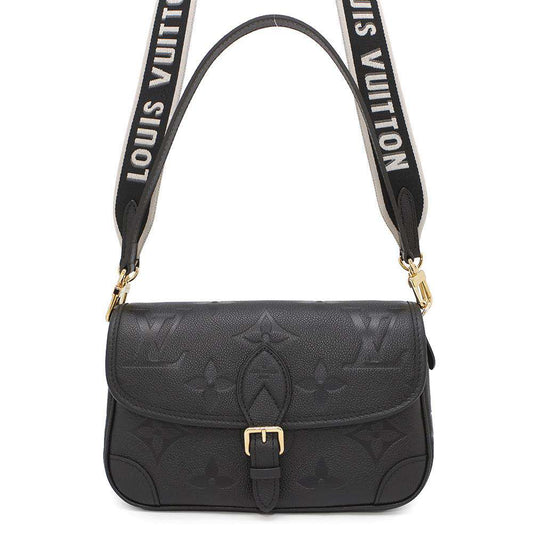 LOUIS VUITTON Dianu NoirM46386 Monogram Empreinte Leather