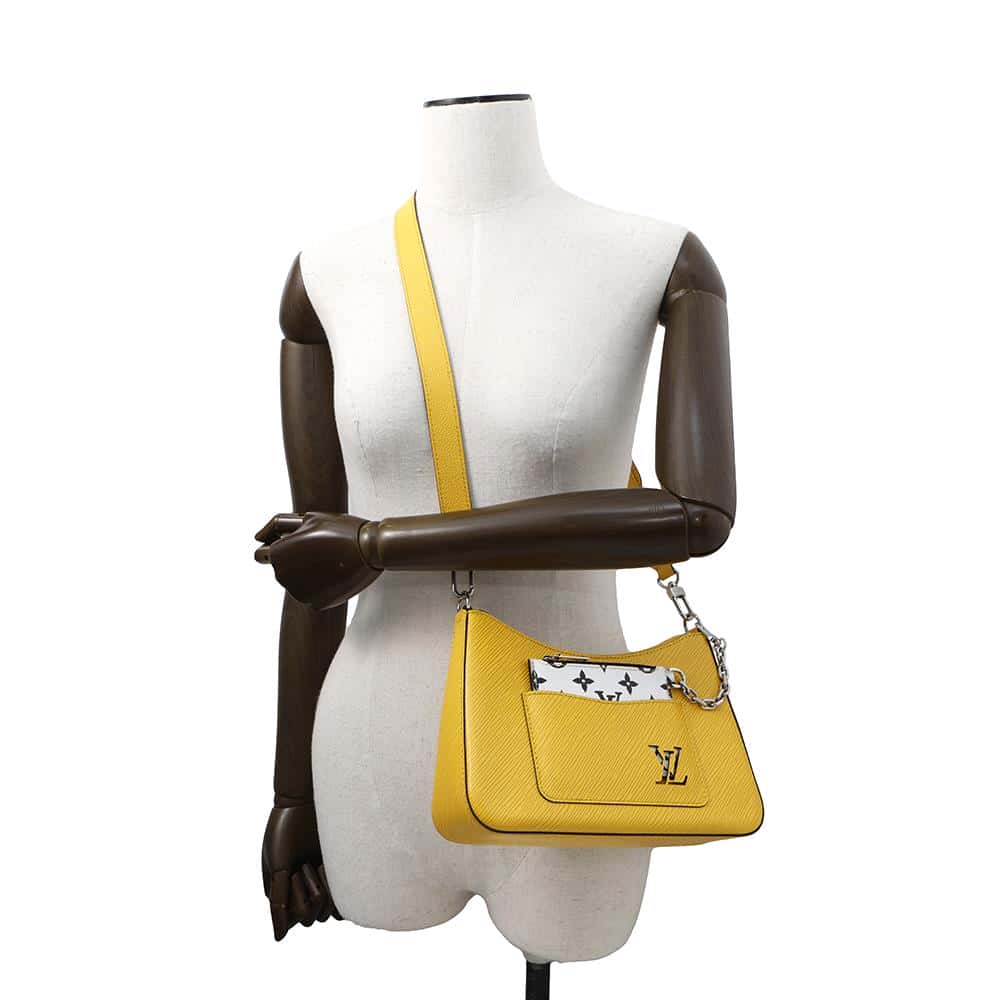 LOUIS VUITTON Murrell NM sunflowerM59488 Epi Leather