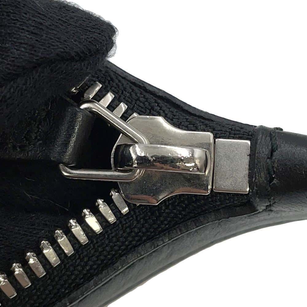 BALENCIAGA Navy Cabas S Natural/Black339933 Canvas Leather Size S