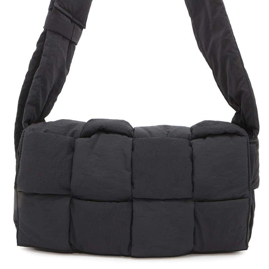 Bottega Veneta Padded Tech Cassette Shoulder Black749878 Nylon Size Medium