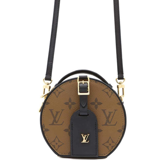 LOUIS VUITTON Mini Boite Chapeau BeigeM68276 Monogram Reverse Canvas