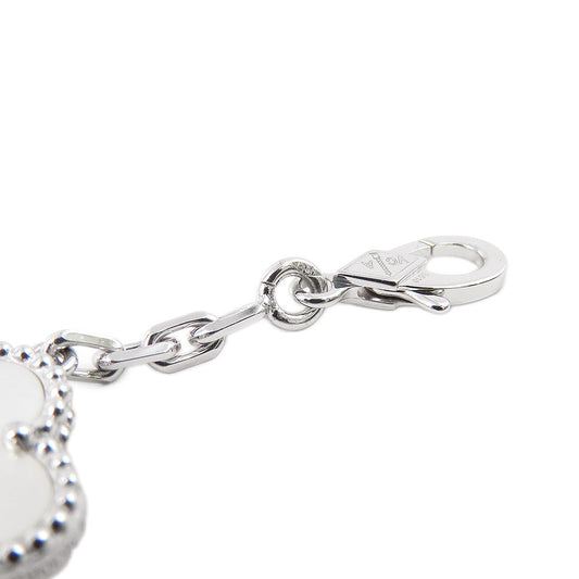 Van Cleef & Arpels Vintage Alhambra long necklace 20 motifsVCARF48800 18K White Gold