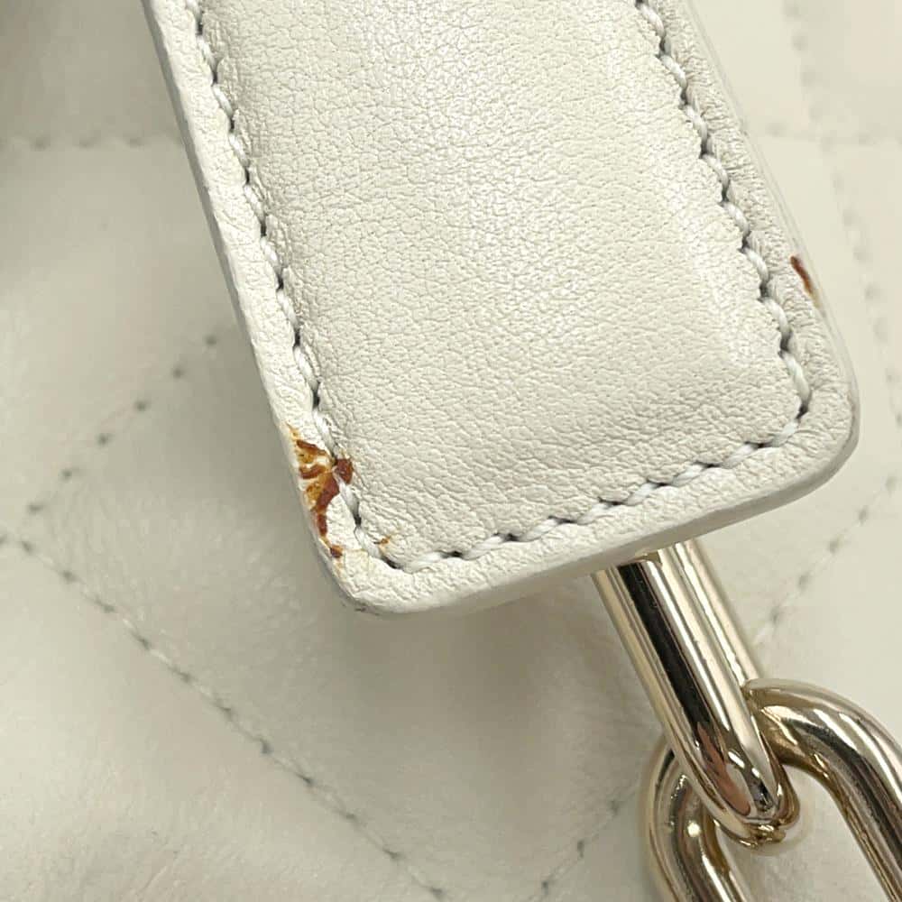 Dior Archi Cannage Essential Tote Bag Ivory Leather