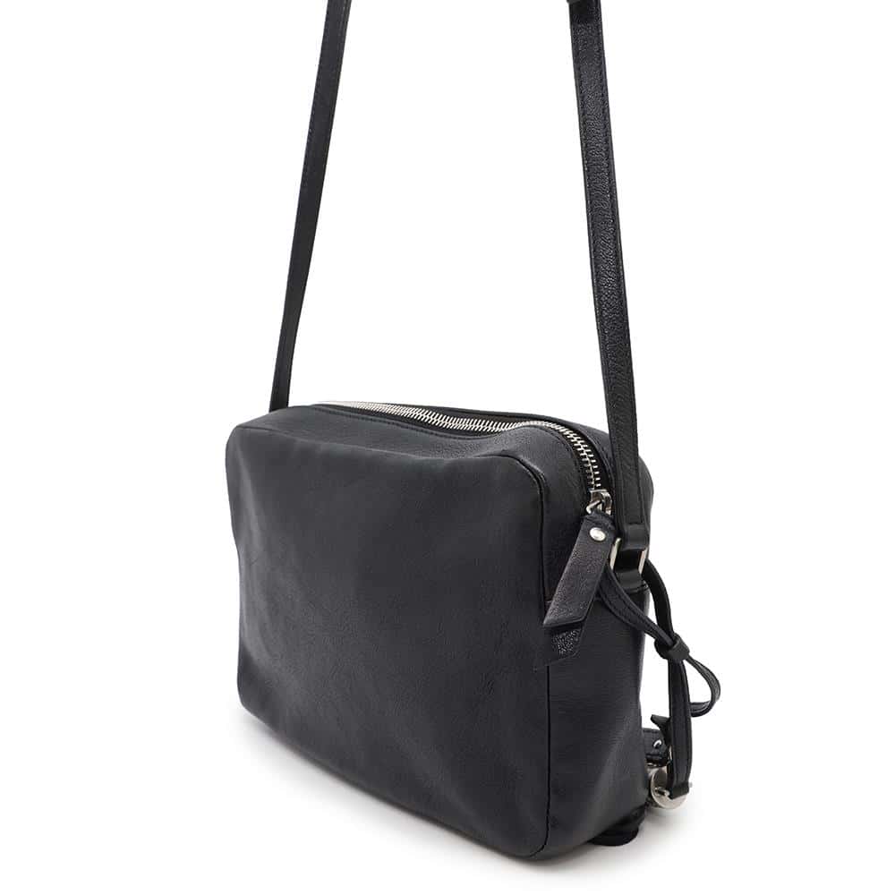 SAINT LAURENT PARIS Lu Camera Bag Tassel Shoulder Bag Black470299 Leather