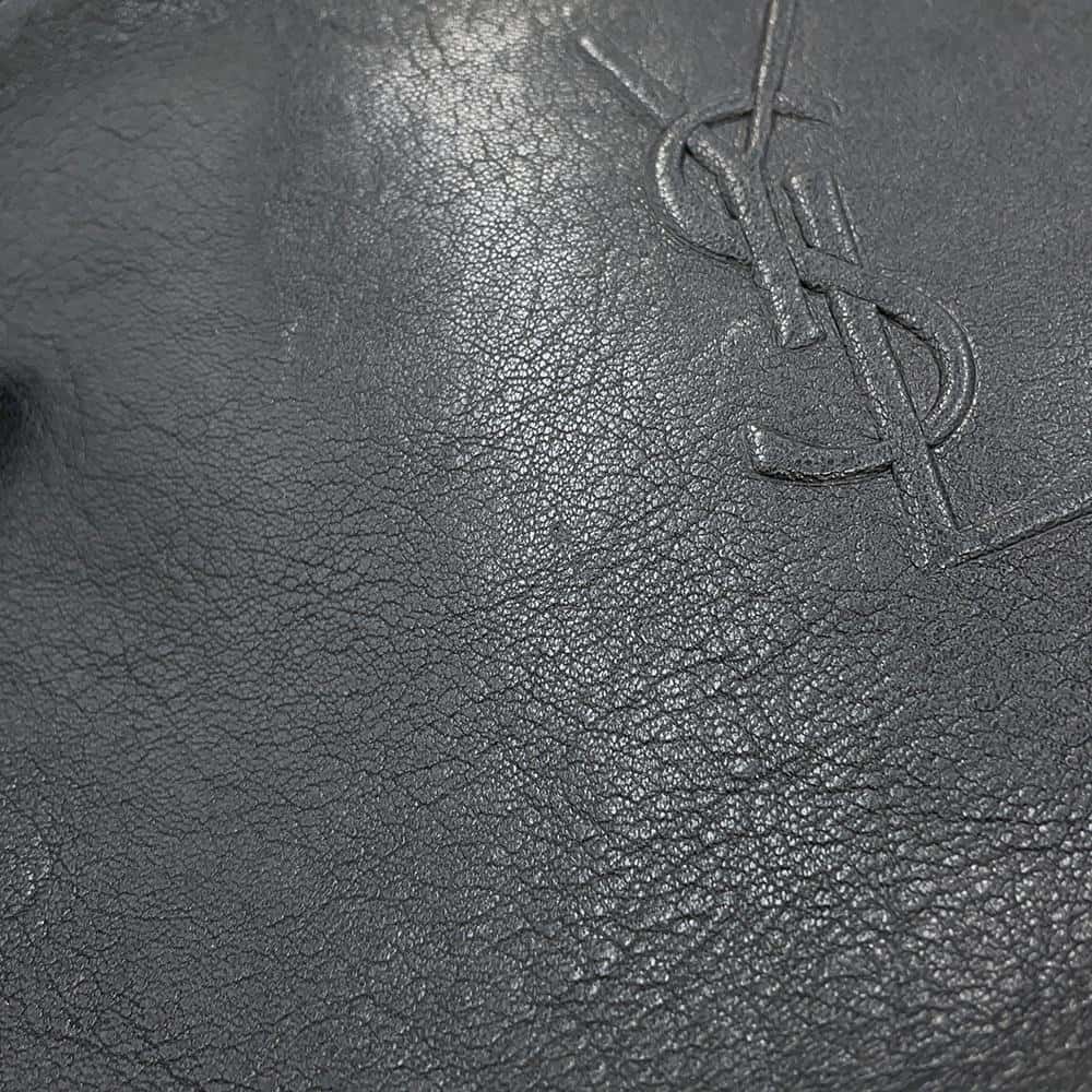 SAINT LAURENT PARIS Lu Camera Bag Tassel Shoulder Bag Black470299 Leather