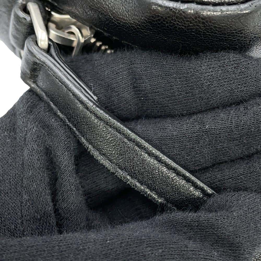 SAINT LAURENT PARIS Lu Camera Bag Tassel Shoulder Bag Black470299 Leather