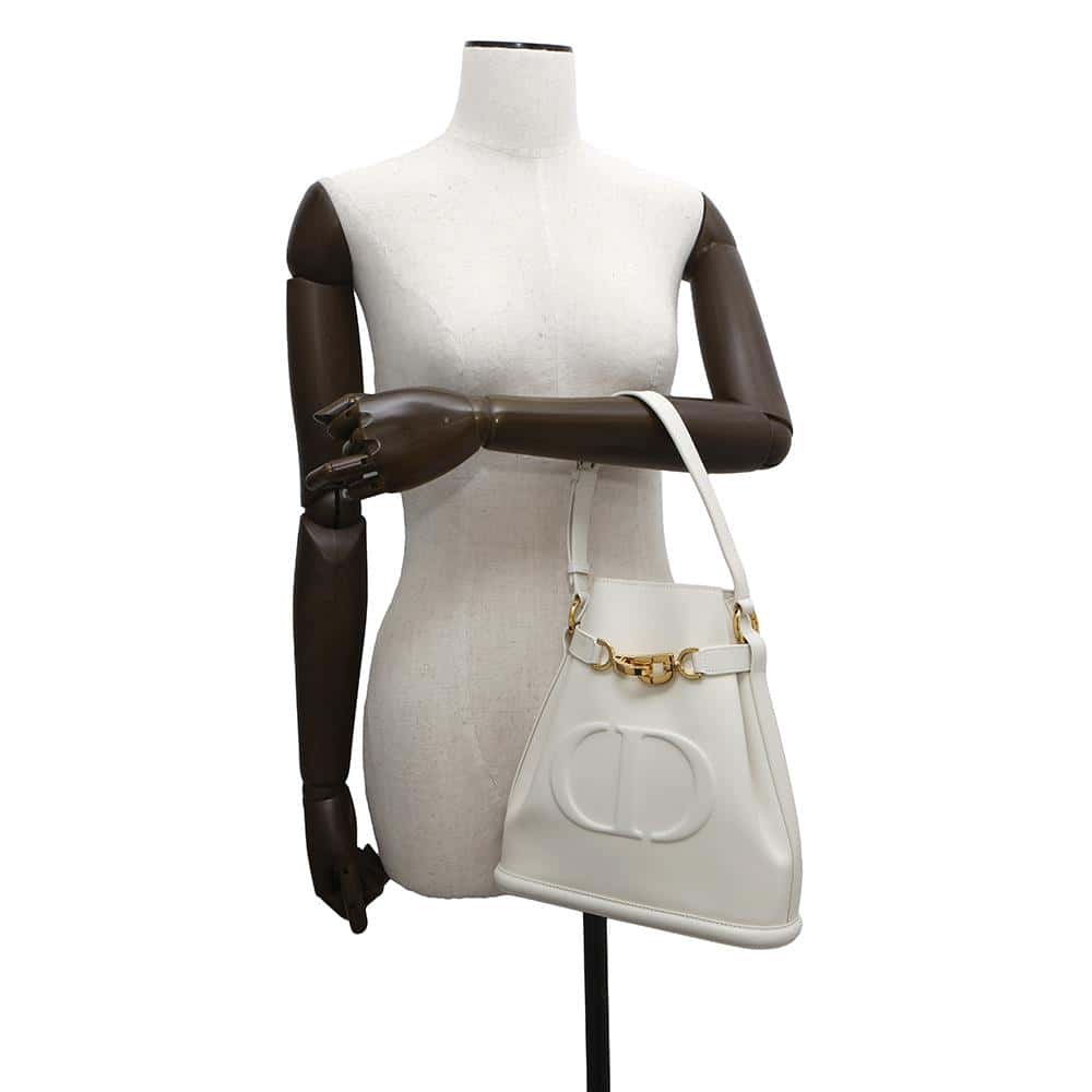 Dior C'est Dior C'est Dior 2WAY Shoulder Bag lattéM2271UBHA Calf Leather Size Medium