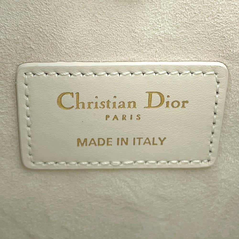 Dior C'est Dior C'est Dior 2WAY Shoulder Bag lattéM2271UBHA Calf Leather Size Medium