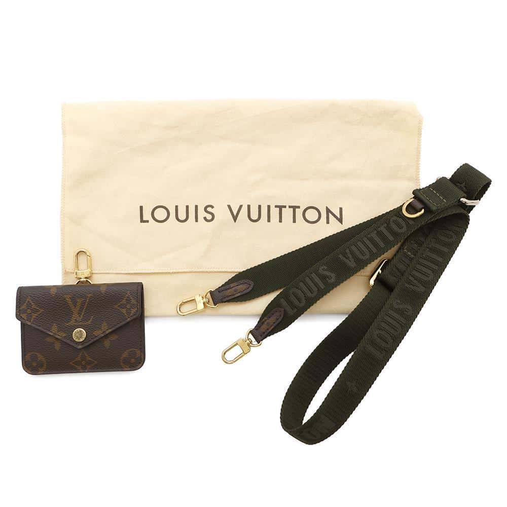 LOUIS VUITTON Multiie Pochette GreenM80091 Monogram