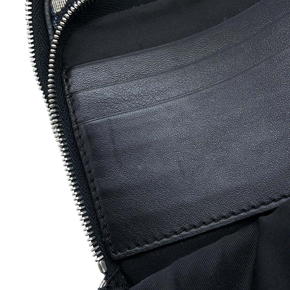 Dior Oblique Shoulder Bag Navy2SFBC087YKY Canvas Leather