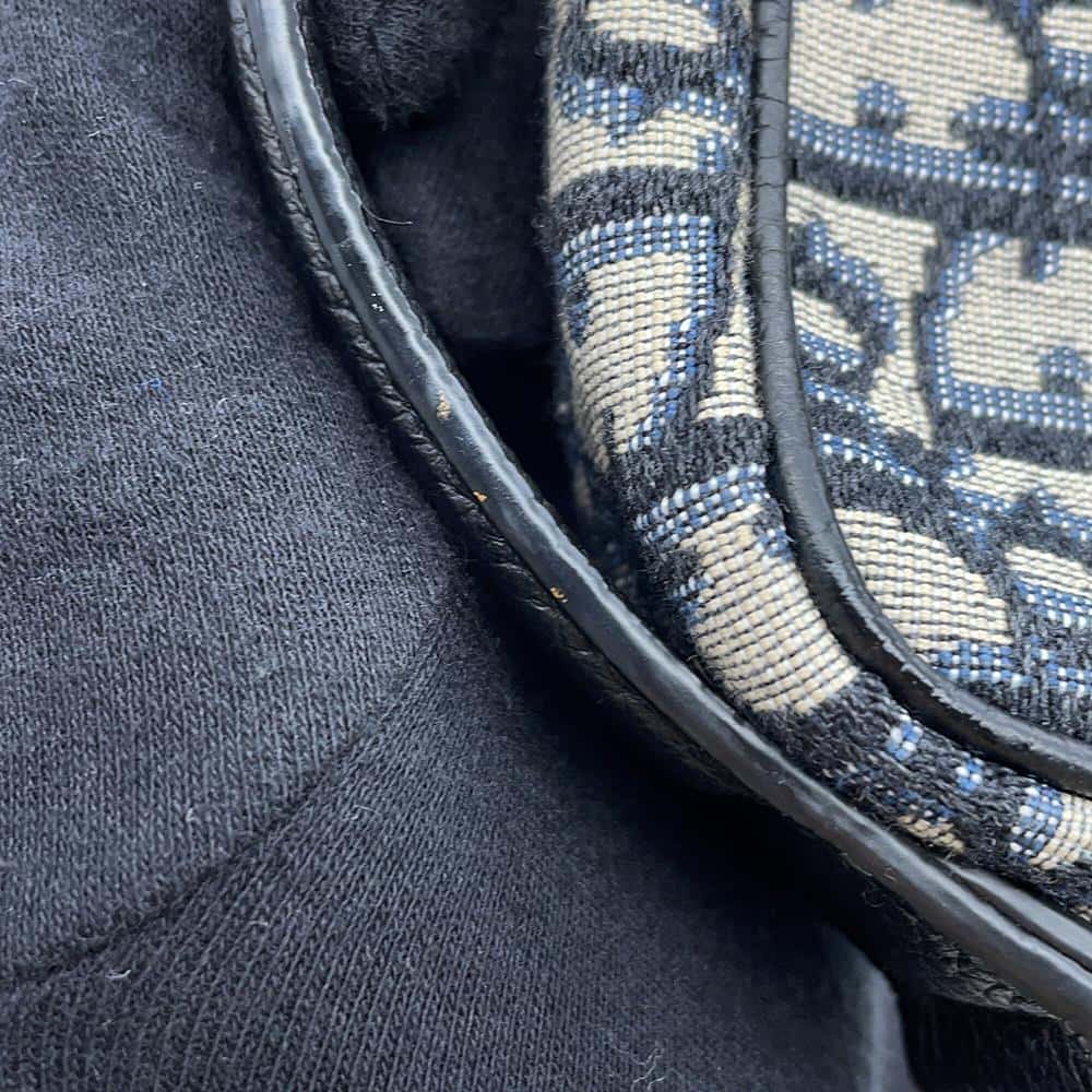 Dior Oblique Shoulder Bag Navy2SFBC087YKY Canvas Leather