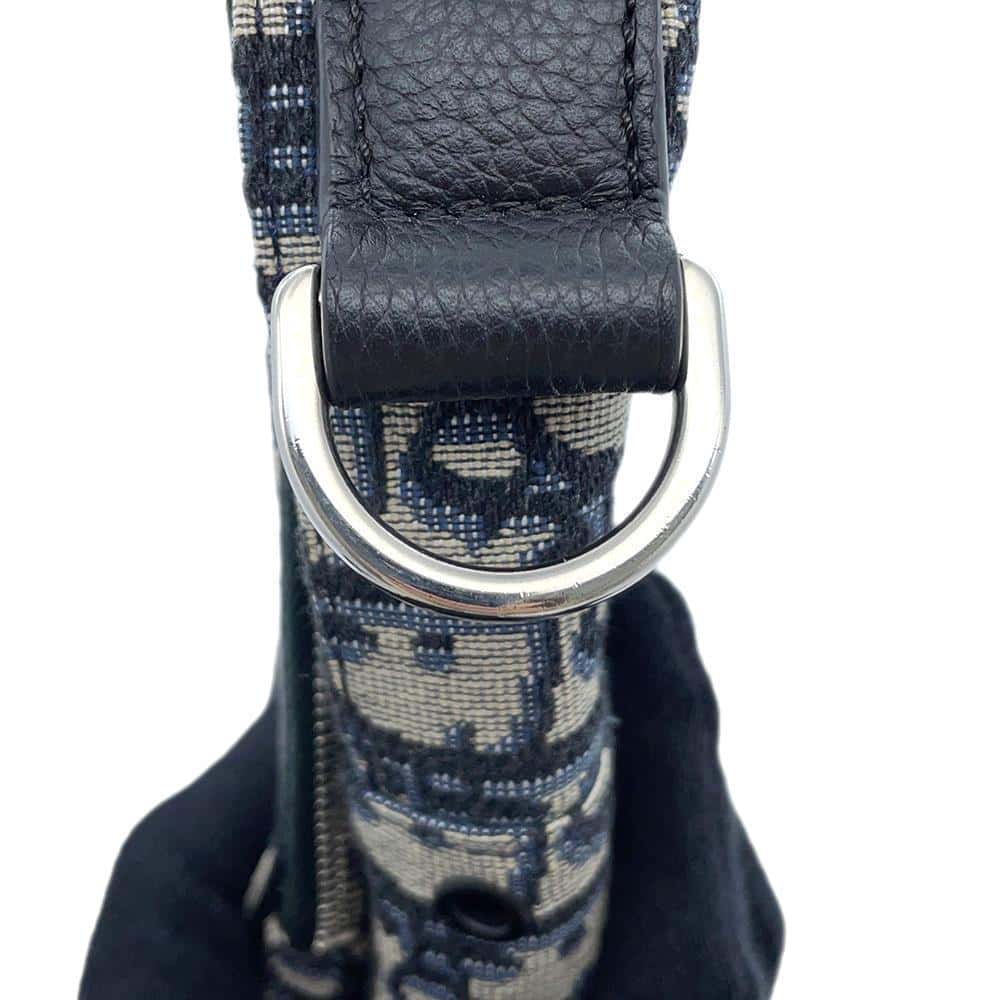 Dior Oblique Shoulder Bag Navy2SFBC087YKY Canvas Leather