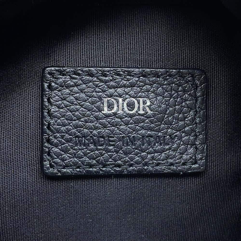 Dior Oblique Shoulder Bag Navy2SFBC087YKY Canvas Leather