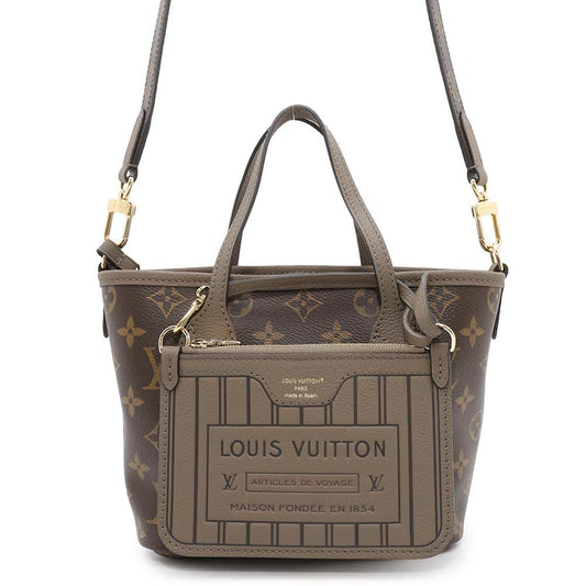 LOUIS VUITTON Neverfull・Inside Out Dark Fango/BrownM12109 Monogram・Canvas Size BB