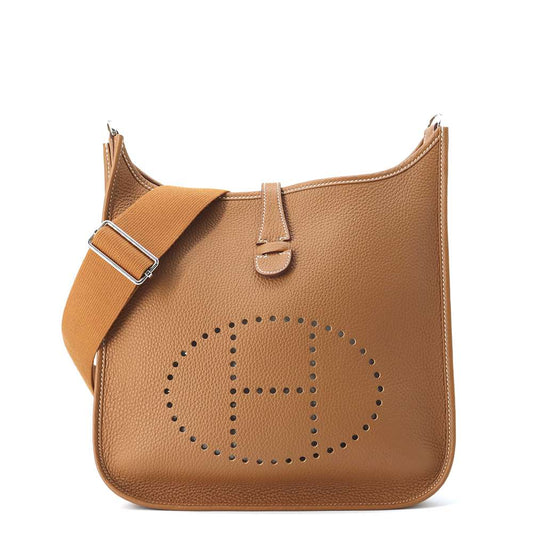 HERMES Evelyne 3 Gold Taurillon Clemence Size PM