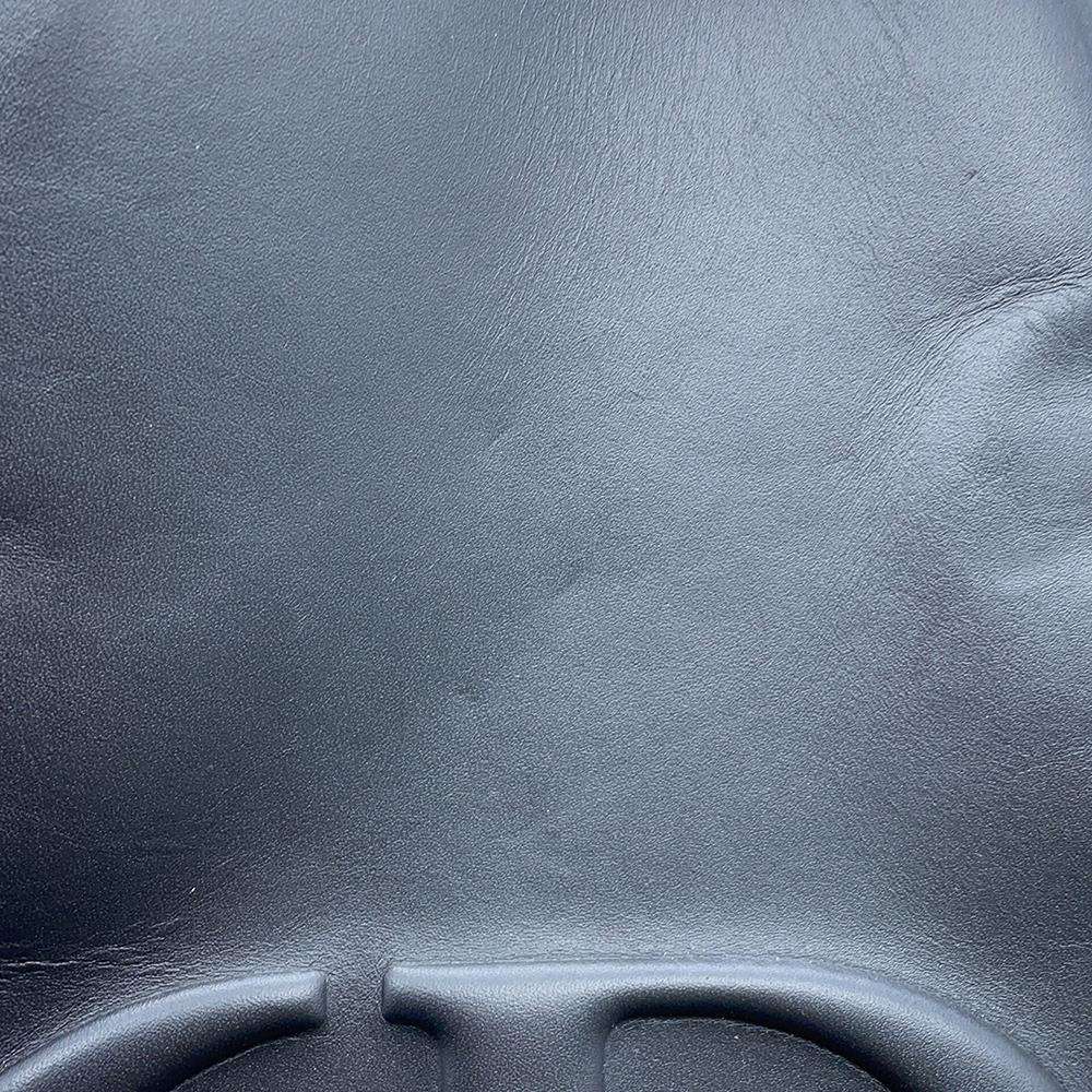 Dior C'est Dior CD Embossed Bag BlackM2271UBHA Calf Leather Size Medium