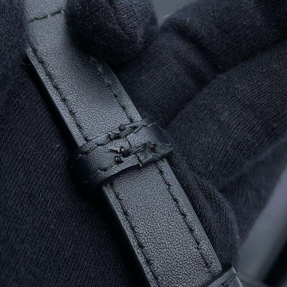 Dior C'est Dior CD Embossed Bag BlackM2271UBHA Calf Leather Size Medium