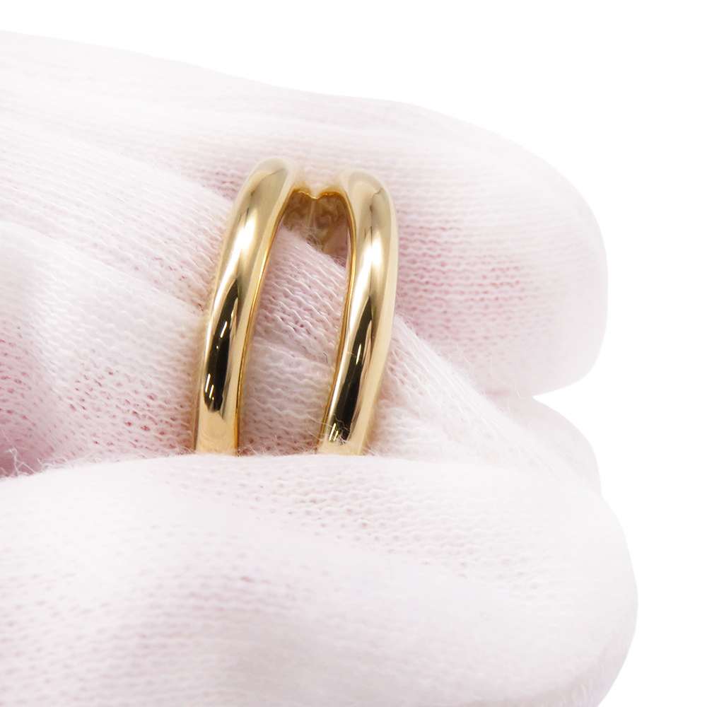 TIFFANY&Co. Knot Double Row Ring Size #Approximately1569908675 18K Yellow Gold
