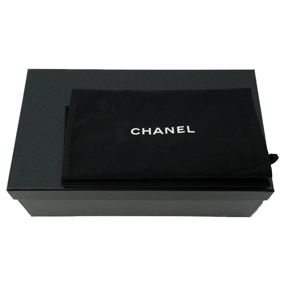 CHANEL CC Logo Pumps Pink/PurpleG45166 Patent Leather Size 36C