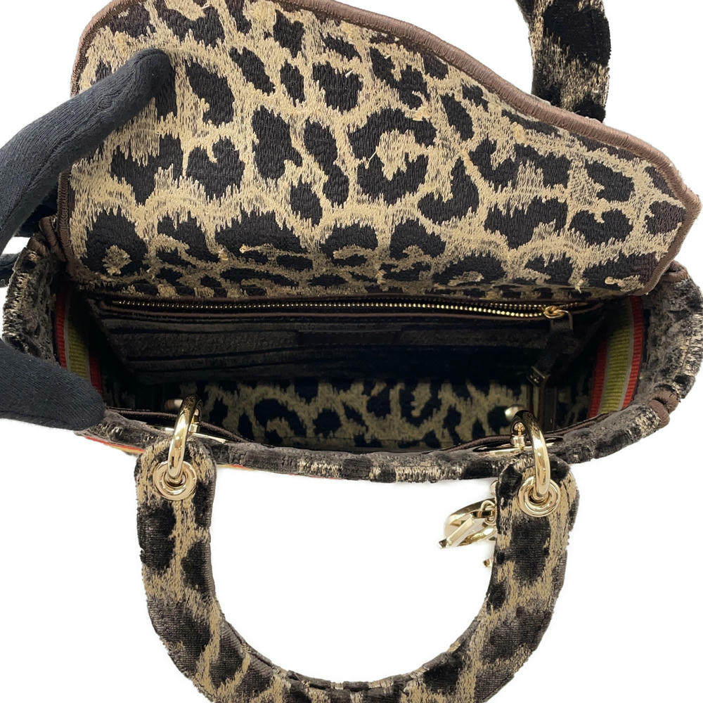 Dior Lady Dee Light BrownM0565OTGT Velvet Size Medium