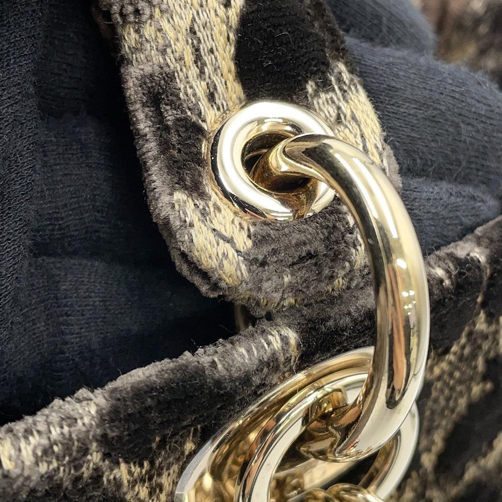 Dior Lady Dee Light BrownM0565OTGT Velvet Size Medium