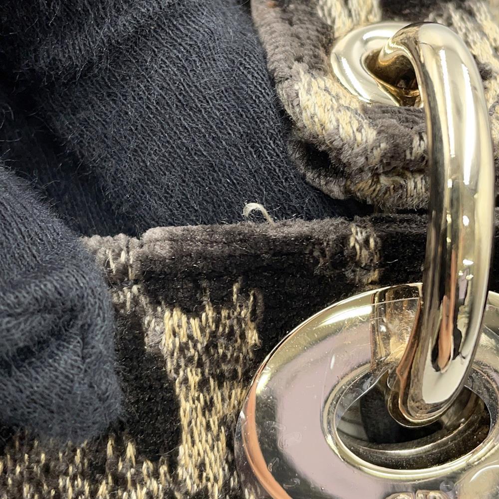 Dior Lady Dee Light BrownM0565OTGT Velvet Size Medium