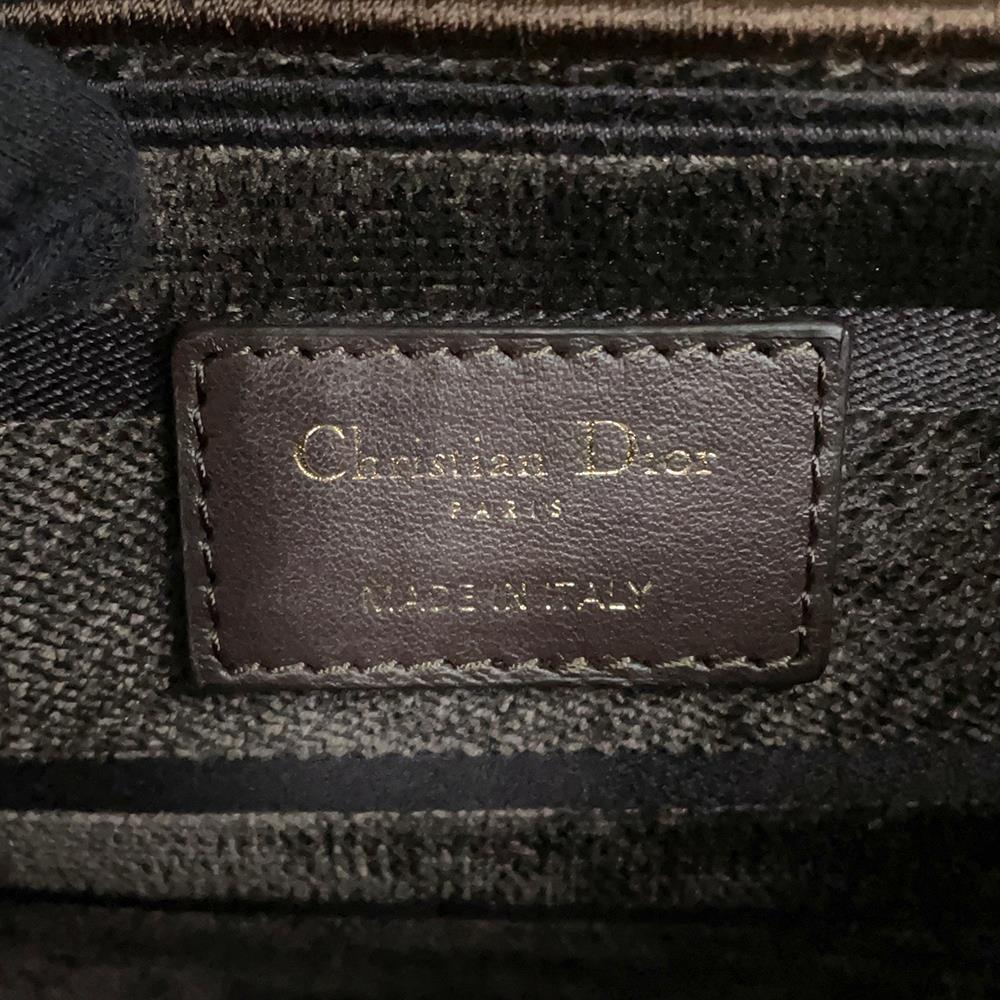 Dior Lady Dee Light BrownM0565OTGT Velvet Size Medium