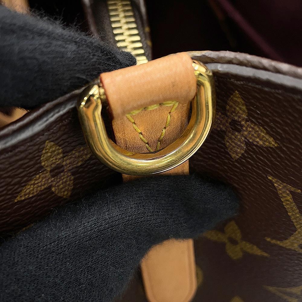 LOUIS VUITTON Montaigne BordeauxM41055 Monogram Size BB