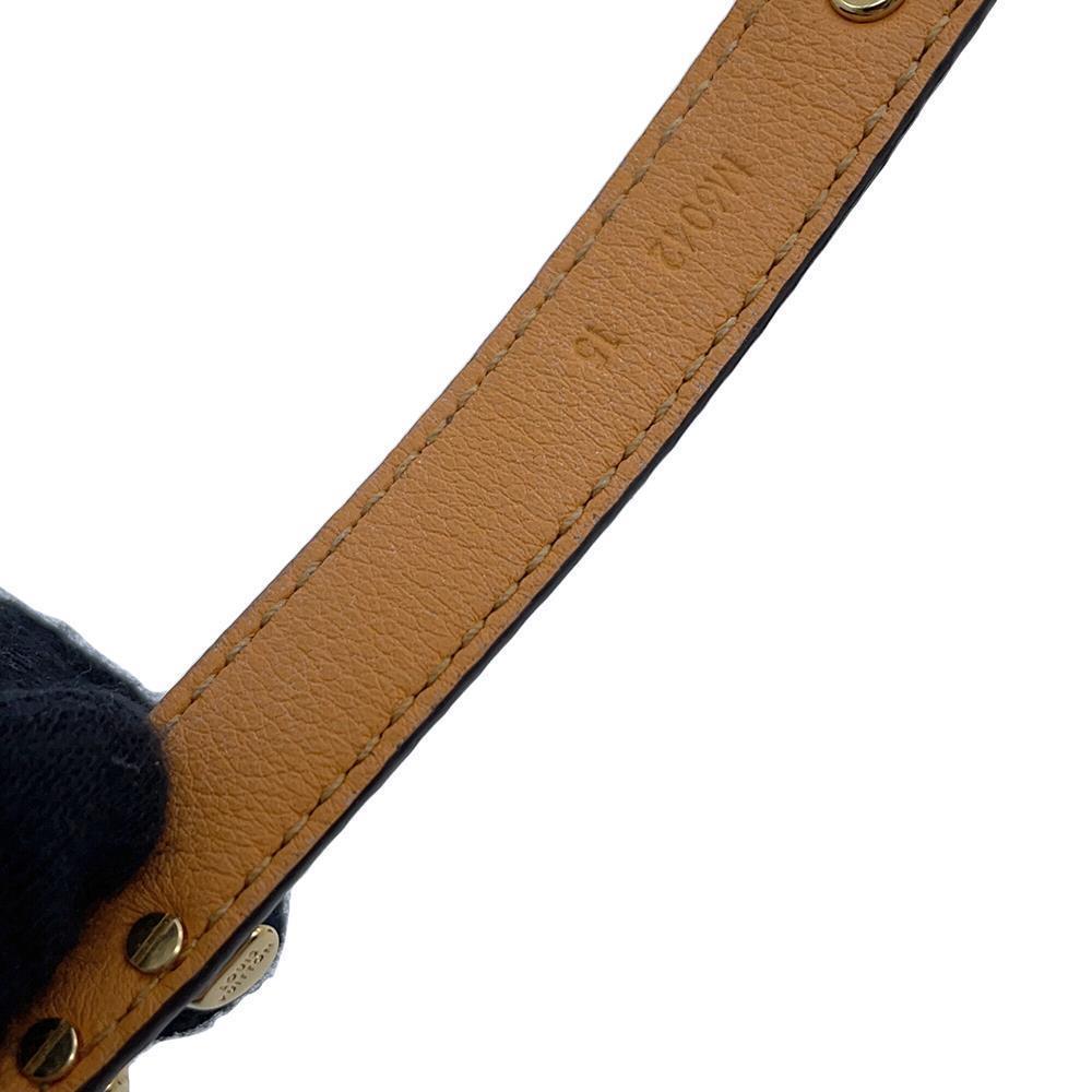 LOUIS VUITTON Bracelet・Essential V Size 15 BrownM6042G Monogram