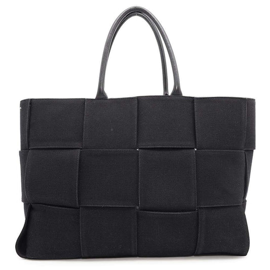 Bottega Veneta Arco Tote Bag Black718401 Canvas Size Large